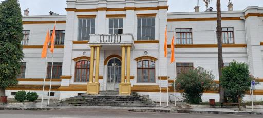 عکس ساختمان تاریخی شهرداری قائم شهر