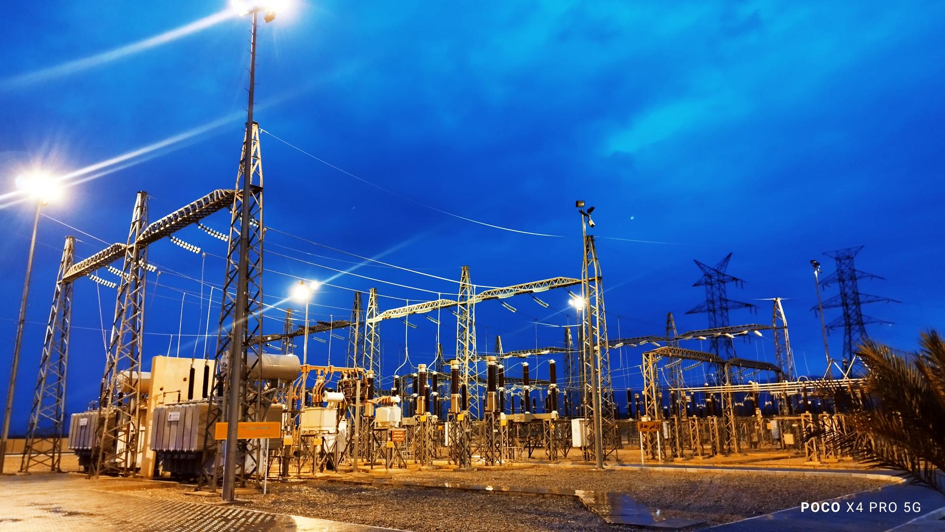 عکس پست برق ۱۳۲ کیلوولت طبس 