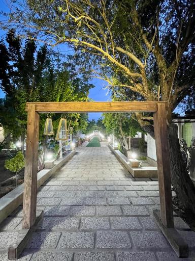 عکس باغ عقد و تولد زیبان