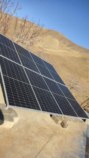 عکس برق خورشیدی راسان