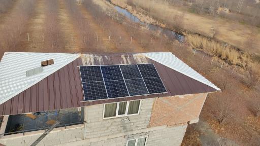 عکس برق خورشیدی راسان