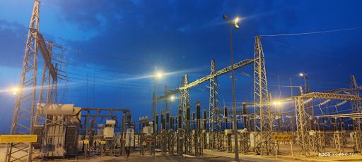 عکس پست برق ۱۳۲ کیلوولت طبس 