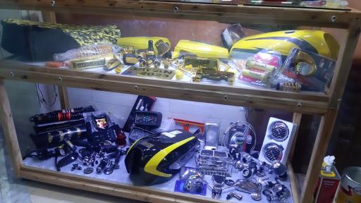 عکس لوازم یدکی موتور سیکلت توان