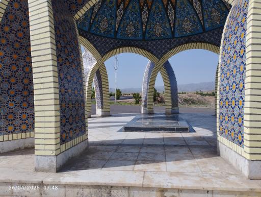 عکس مزار شهدای گمنام شهرستان باخرز