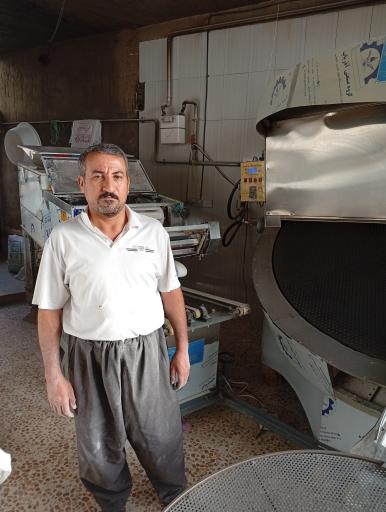 عکس نانوایی لواش ابوبکر سواره