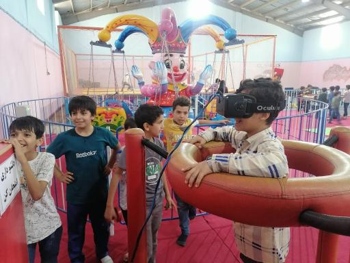 عکس شهر بازی سرپوشیده گل نرگس