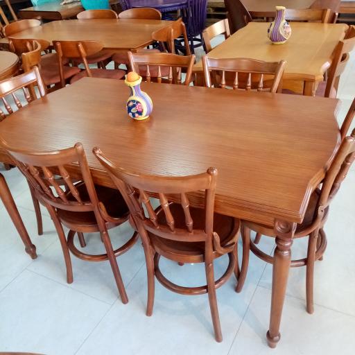 عکس میز تلویزیون و ناهارخوری نازلی