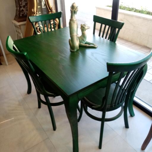 عکس میز تلویزیون و ناهارخوری نازلی