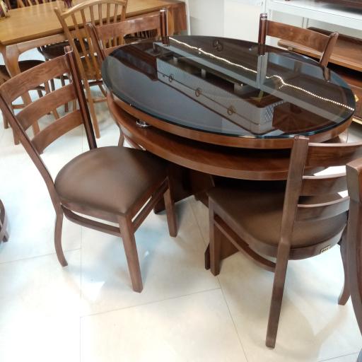 عکس میز تلویزیون و ناهارخوری نازلی