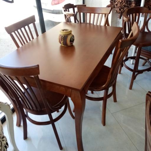 عکس میز تلویزیون و ناهارخوری نازلی