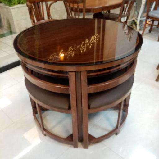 عکس میز تلویزیون و ناهارخوری نازلی