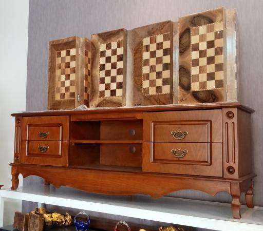 عکس میز تلویزیون و ناهارخوری نازلی