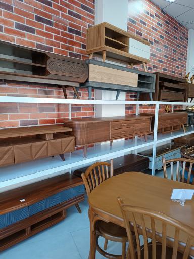 عکس میز تلویزیون و ناهارخوری نازلی