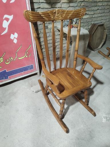 عکس صندلی راک ورنگ کاری