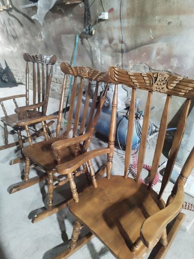 عکس صندلی راک ورنگ کاری