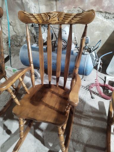 عکس صندلی راک ورنگ کاری