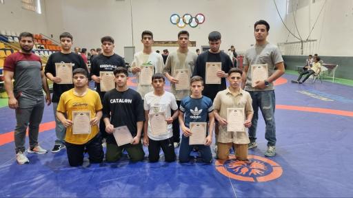 عکس دانشکده کشتی و پایگاه قهرمانی پوریای ولی 