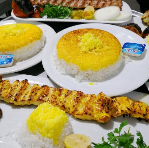 عکس چلوکباب ناب