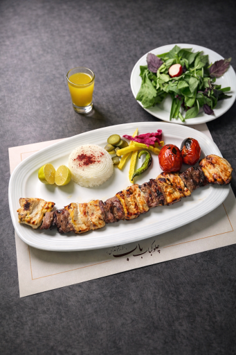 عکس چلوکباب ناب