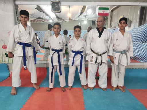 عکس باشگاه کاراته شهدای اولیا