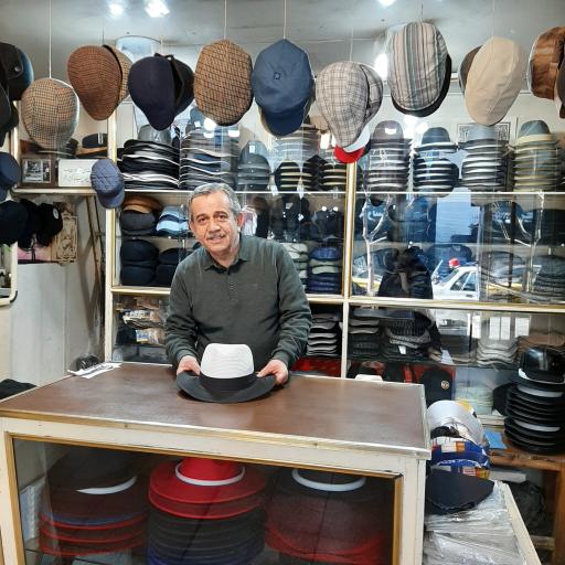 عکس کلاه فروشی رحمت الهی