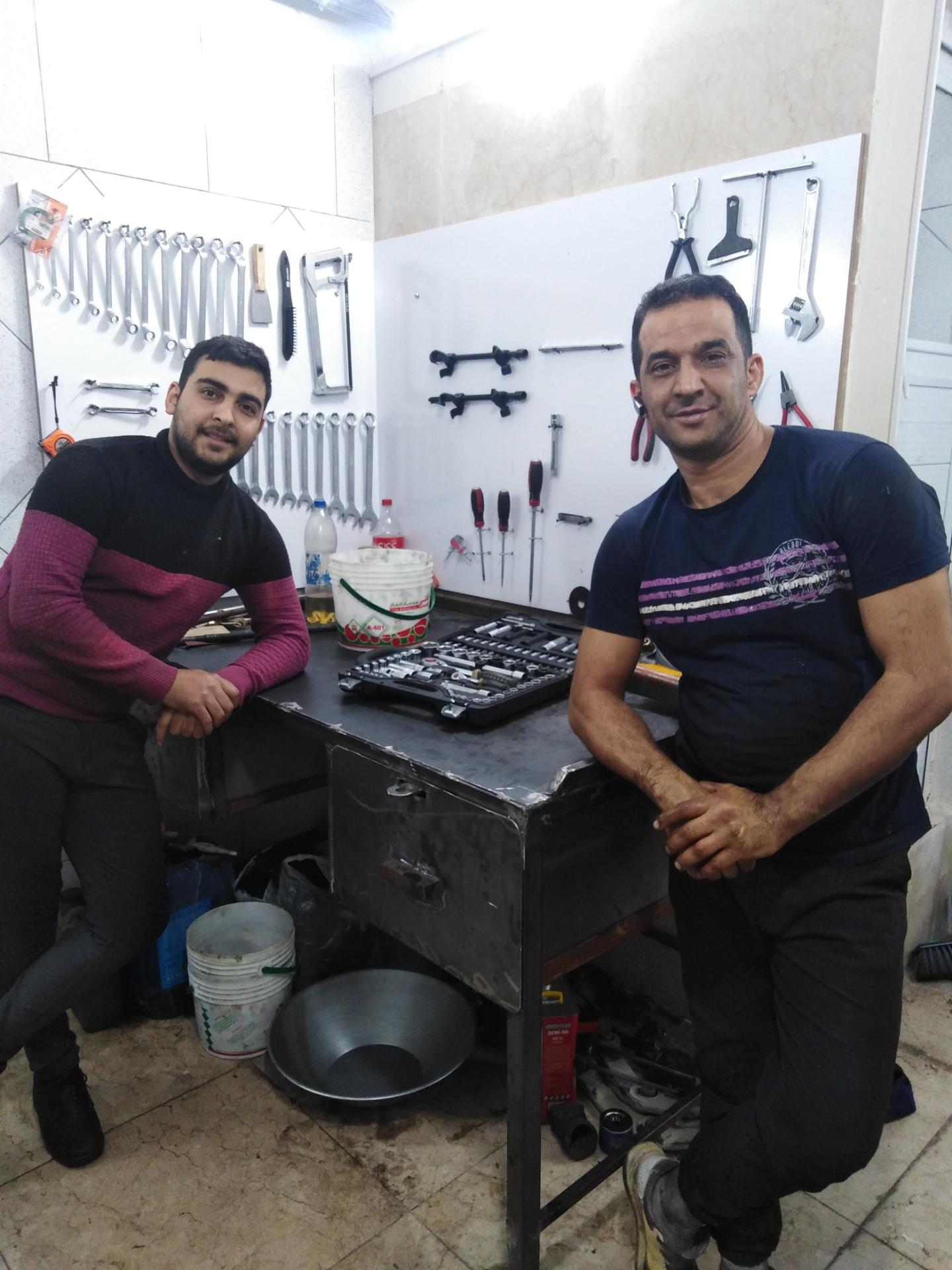 عکس مکانیکی رضا