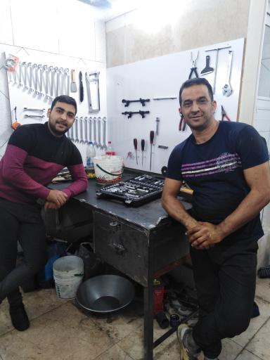 عکس مکانیکی رضا