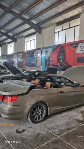 عکس تعمیرگاه بنز و بی ام و  بابایی