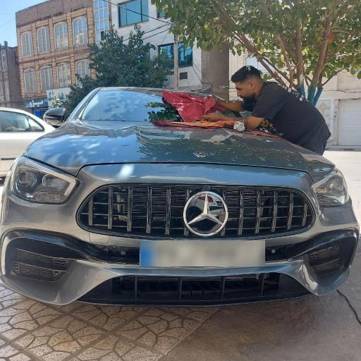 عکس شیشه اتومبیل (ترمیم ترک و سنگ خوردگی)