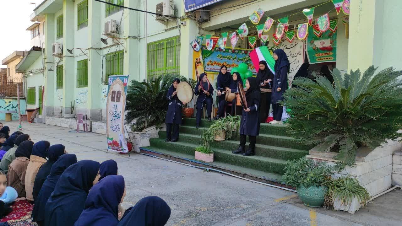 عکس دبیرستان متوسطه اول دخترانه فرهنگ