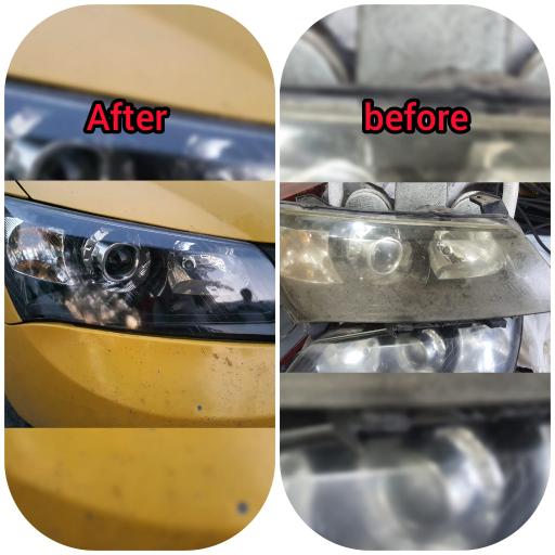 عکس خدمات تعمیر و شفاف سازی چراغ اینتر شاین