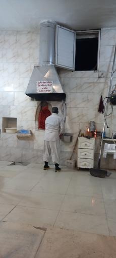 عکس نانوایی سنگک