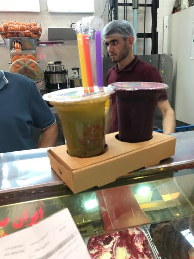 عکس آبمیوه و بستنی سیتی استار