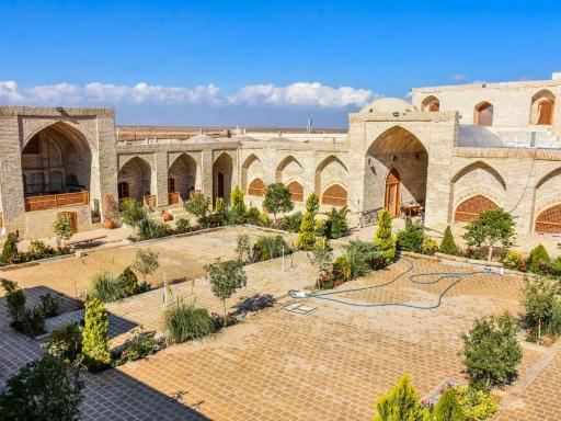 عکس کاروانسرای تاریخی دودهک دلیجان