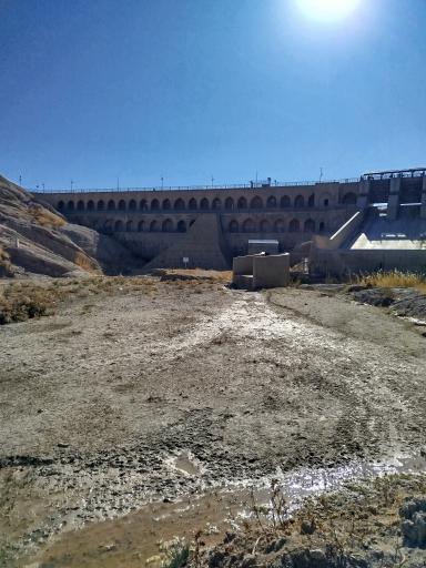 عکس دریاچه سد فریمان