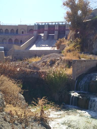 عکس دریاچه سد فریمان