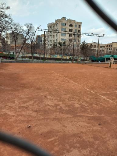 عکس زمین تنیس سازمان آب