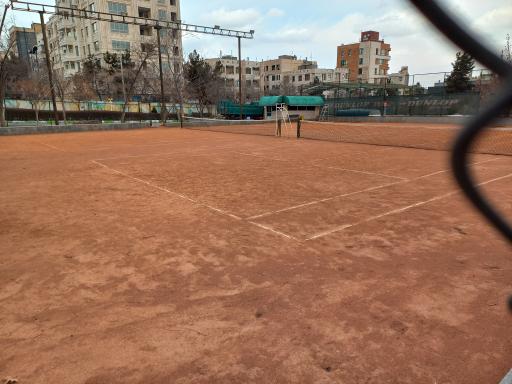 عکس زمین تنیس سازمان آب