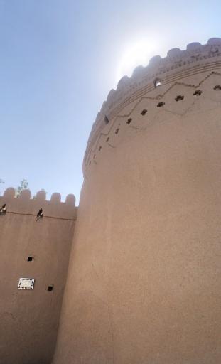 عکس حصار قدیمی شهر کرمان