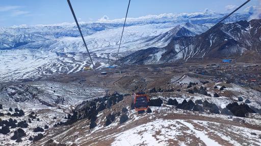 عکس تله کابین سیب لند