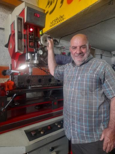 عکس تراشکاری و سرسیلندر تراشی فدک