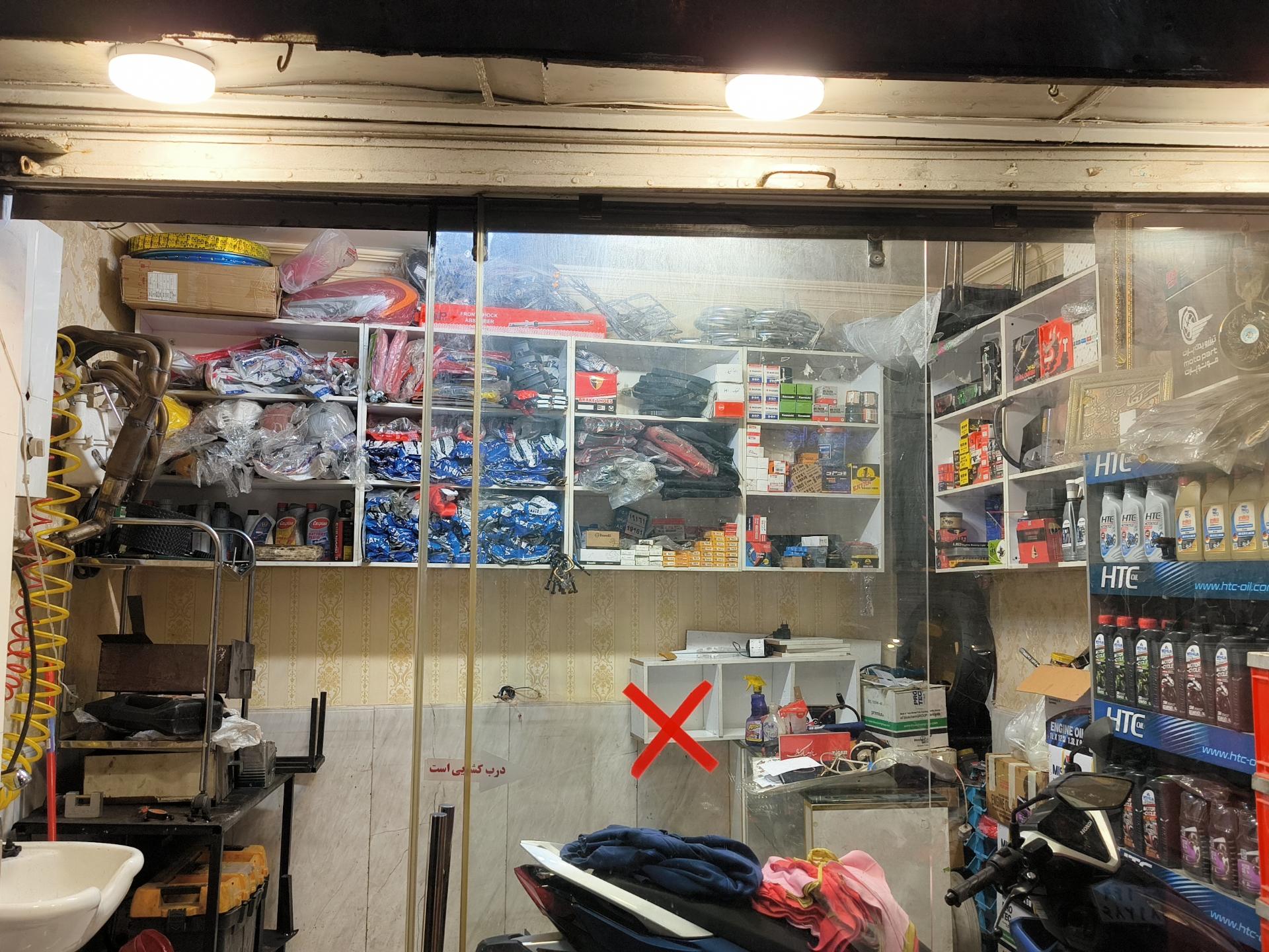 عکس موتورسازی وسپا خان