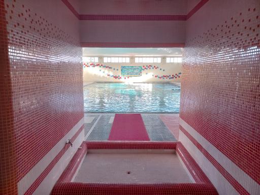 عکس استخر آیت الله رئیسی 