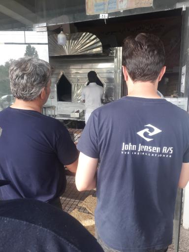 عکس نانوایی سنگک 