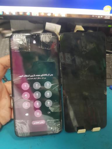 عکس تعمیرات موبایل حامد گلس