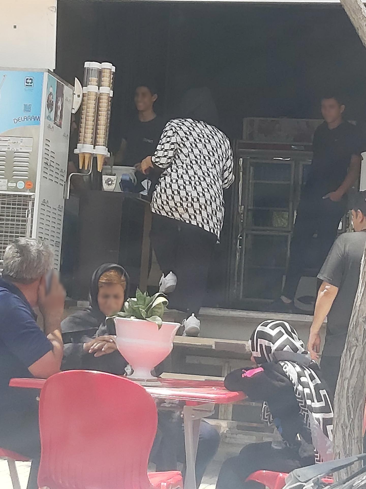 عکس بستنی و آبمیوه نیک