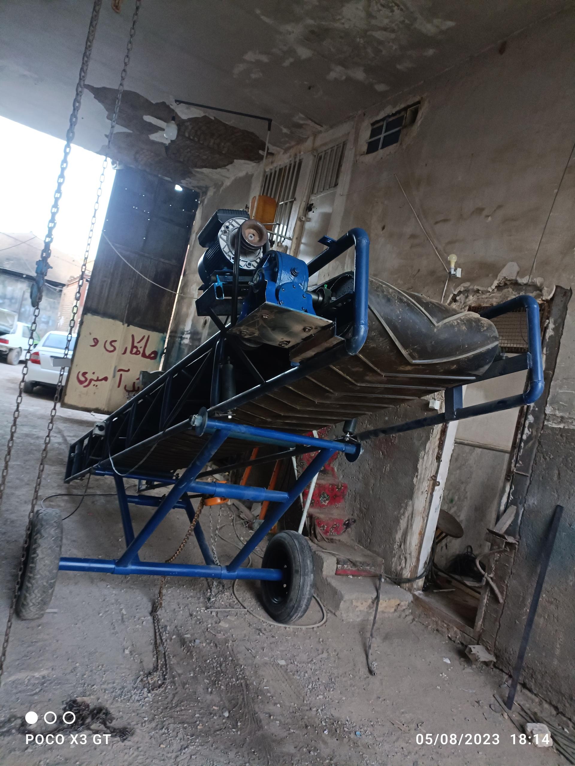 عکس تولیدی نوار نقاله 