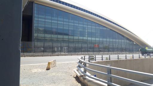 عکس ورودی شماره دو ایستگاه مترو فرودگاه امام خمینی