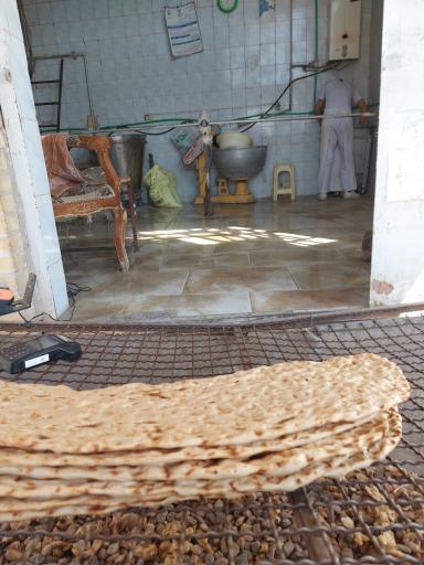 عکس نانوایی تنوری