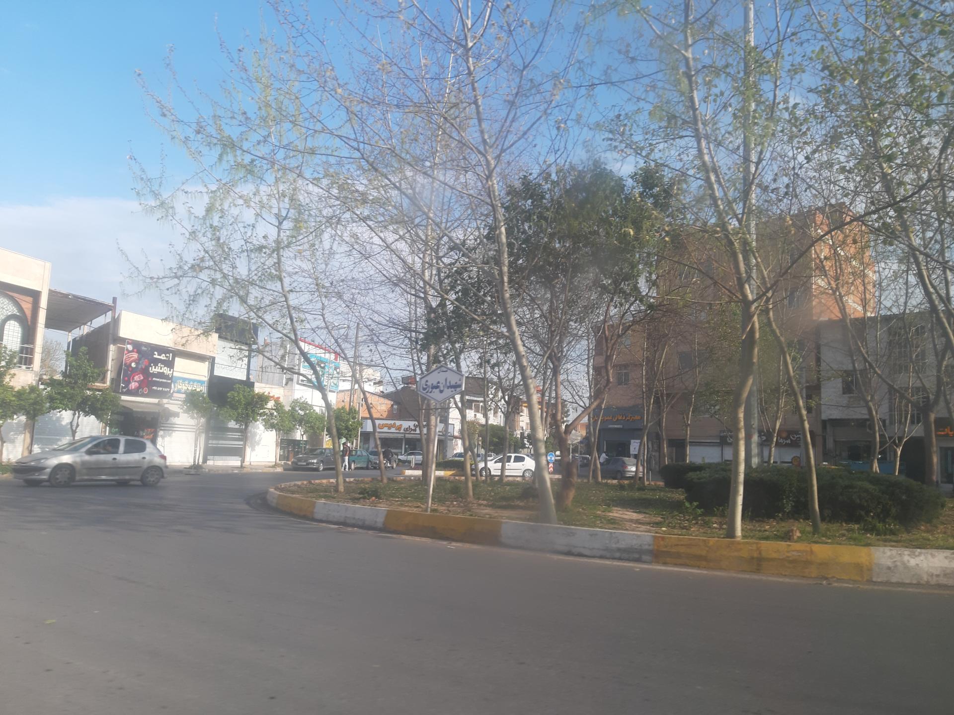 عکس میدان شهیدان عبوری 